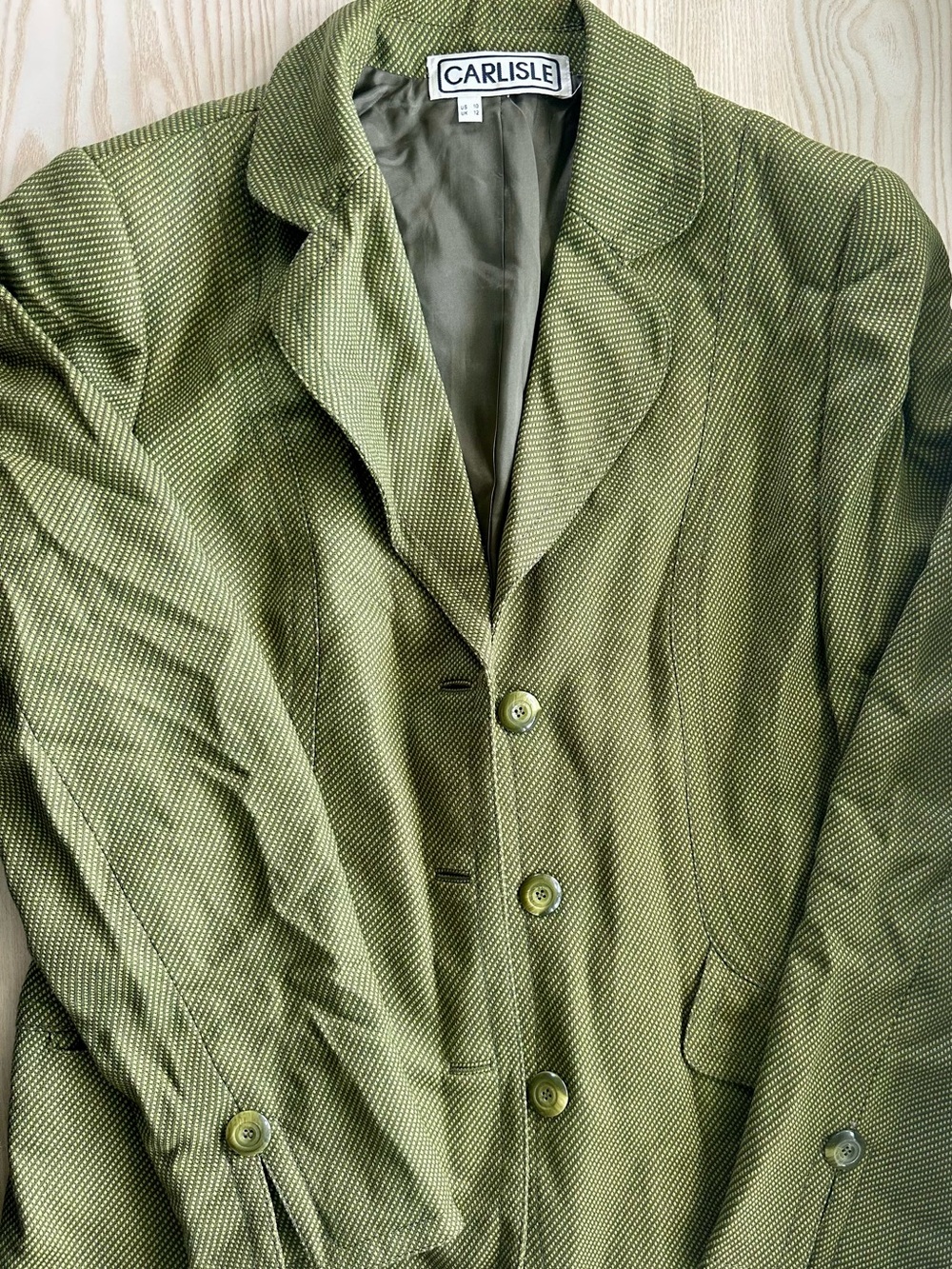 CARLISLE Vintage Wool Blazer Jacket - Women’s